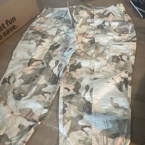 Chicos Size 3 Camoflauge color pants Capris new